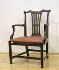 Chippendale mahogany armchair
