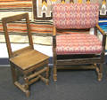 Oak wainscot chair