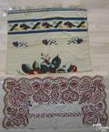 Crewelwork valance