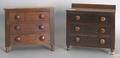Two Pennsylvania dolls dressers