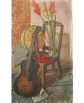 ALEXANDRA NICOLAEVNA PREGEL RUSSIAN 19071984 Still Life in the Artists Studio