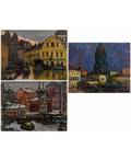 A GROUP OF THREE PAINTINGS BY VERA IPPOLITOVNA ARALOVAPATTERSON RUSSIAN 19112001