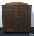 Pennsylvania poplar jelly cupboard