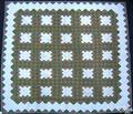 Baltimore Irish chain quilt