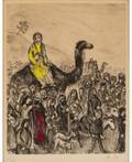 MARC CHAGALL RUSSIAN 18871985 Jacob leaves his country with his family to visit Egypt Jacob quitte son pays avec sa famille
