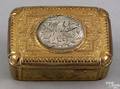 Continental silver gilt singing bird box late 19th c