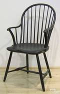 Pennsylvania bowback windsor armchair ca 1815
