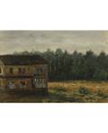 NIKOLAY NIKANOROVICH DUBOVSKOY RUSSIAN 18591918 House at the Edge of a Forest