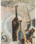 ANATOLY ZVEREV RUSSIAN 19311986 Still Life with a Bottle