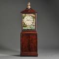 Joshua Wilder Mahogany Shelf Clock