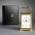 Tourbillion Triple Calendar and Hour Repeating Subscription Carriage Clock