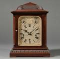 German Mahogany Westminster Chime Mantel Clock