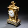 Ormolu and Marble French Mantel Clock
