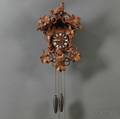 Black Forest Carved Bird Cuckoo Clock