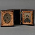 Two Ninthplate Ambrotype Civil War Era Images