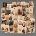 Thirtynine Civil War Related Tintypes Cartedevisites and Cabinet Cards