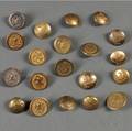 Group of Early Militia Artillery and Infantry Buttons