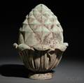 Molded Copper Pineappleform Architectural Finial