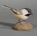 Jess Blackstone Miniature Carved and Painted Chickadee Figure