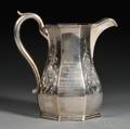 Coin Silver Presentation Pitcher