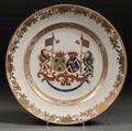 Chinese Export Armorial Porcelain Charger
