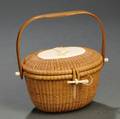 Nantucket Friendship Basket Purse