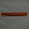Mahogany Mounted Halfhull Ship Model