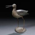 Calling Greater Yellowlegs Mantel Figure