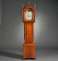 Inlaid Maple Tall Case Clock