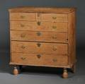 Pine Chest over Two Drawers