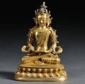 Giltbronze Figure of Amitayus