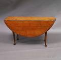 Large Queen Anne Maple Dropleaf Table