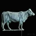 Molded Sheet Copper Cow Weathervane