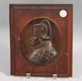 Mounted Bronze Plaque of Napoleon