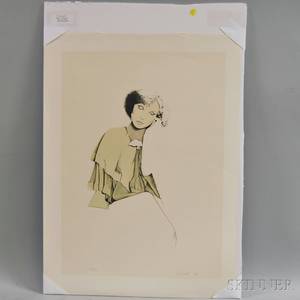 Christine Rosamond American b 1947 Contemplation 1976