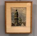 Hans Figura Austrian 18981978 Innsbruck Town Tower
