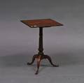 Federal Cherry Squaretop Candlestand