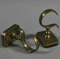 Pair of Brass Jamb Hooks