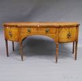 Regency Inlaid Mahogany Veneer Sideboard