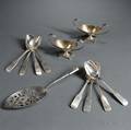 Danish 826 Silver Flatware and Salts