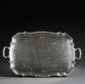 George V Sterling Silver Tray
