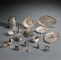 Sixteen Pieces of Silver Hollowware