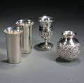 Four Sterling Silver Vessels