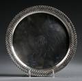 Tiffany  Co Sterling Silver Footed Tray