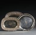 Three American Sterling Silver Trays