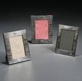 Three American Sterling Silver Childrens Frames