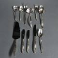 Gorham Firelight Pattern Sterling Silver Flatware Service