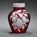 English Cameo Glass Vase