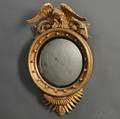 Regency Giltwood Convex Mirror