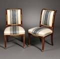 Two Empirestyle Side Chairs